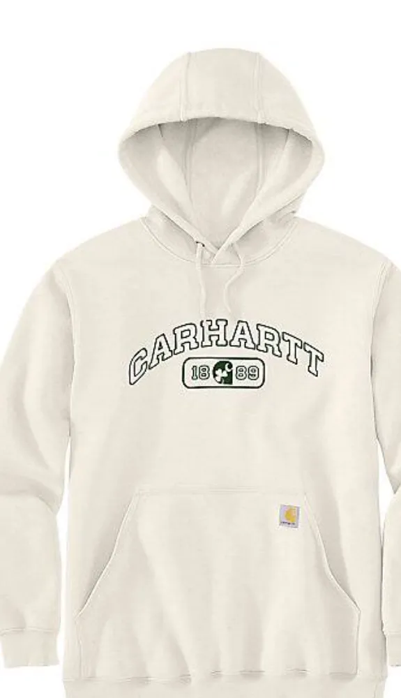 Carhartt Loose Fit Hoodie with Shamrock Graphic