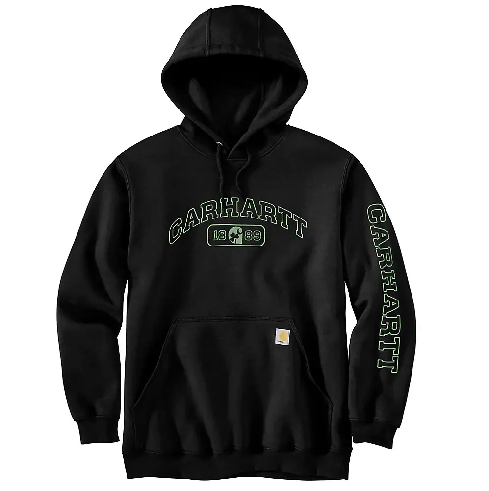 Carhartt Loose Fit Hoodie with Shamrock Graphic