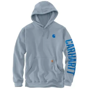 Carhartt Rain Defender Hoodie, Loose Fit Midweight, Graphic Logo Print - 105940