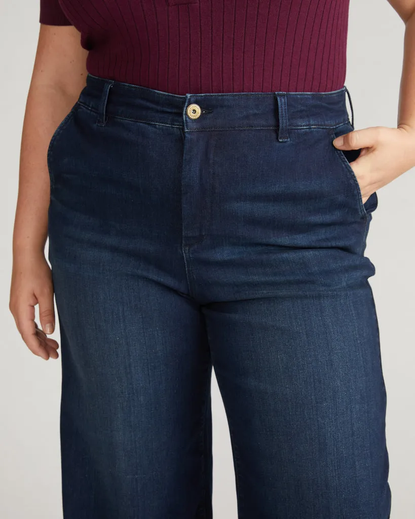 Carol High Rise High Stretch Jeans - Daydream Blue