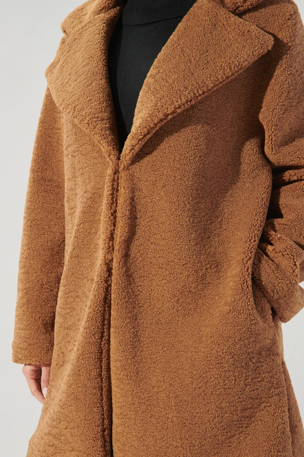 Casablanca Faux Sherpa Coat