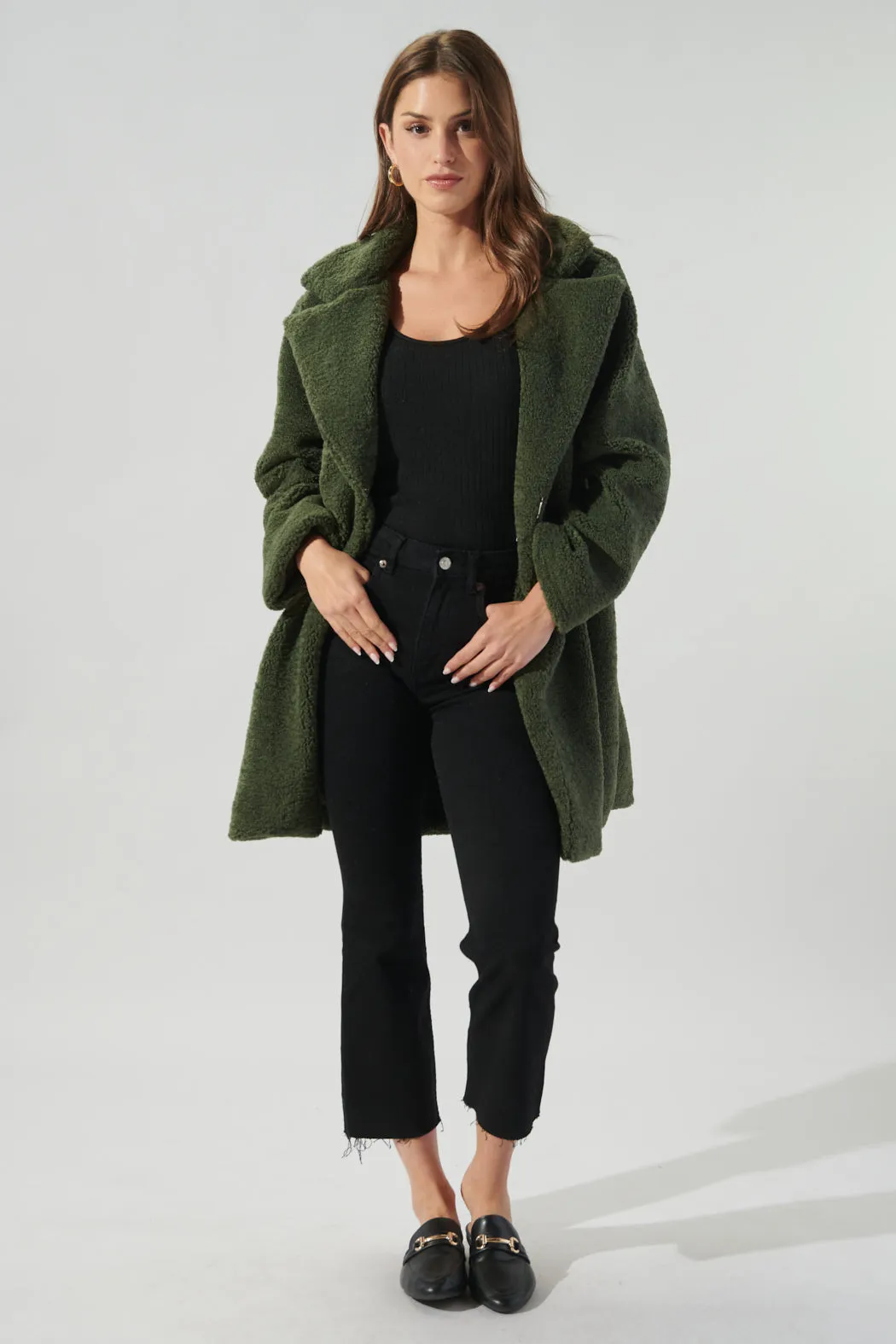 Casablanca Faux Sherpa Coat