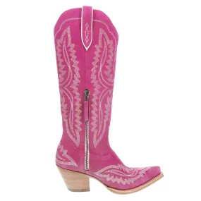 Casanova Haute Tall Embroidered Snip Toe Cowboy Boots