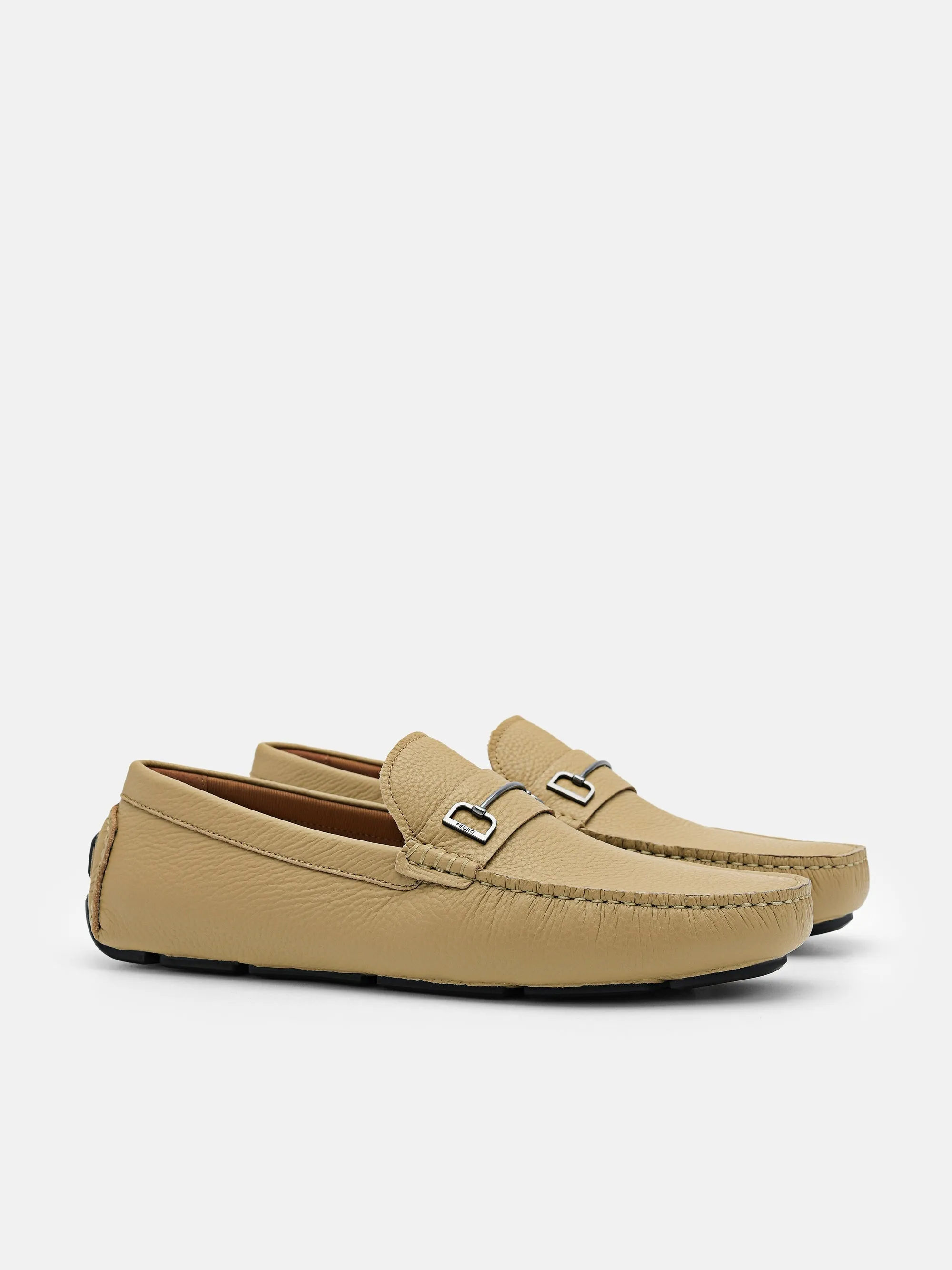 Casey Leather Moccasins