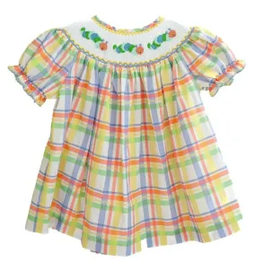 Smocked Helen Dress Caterpillar