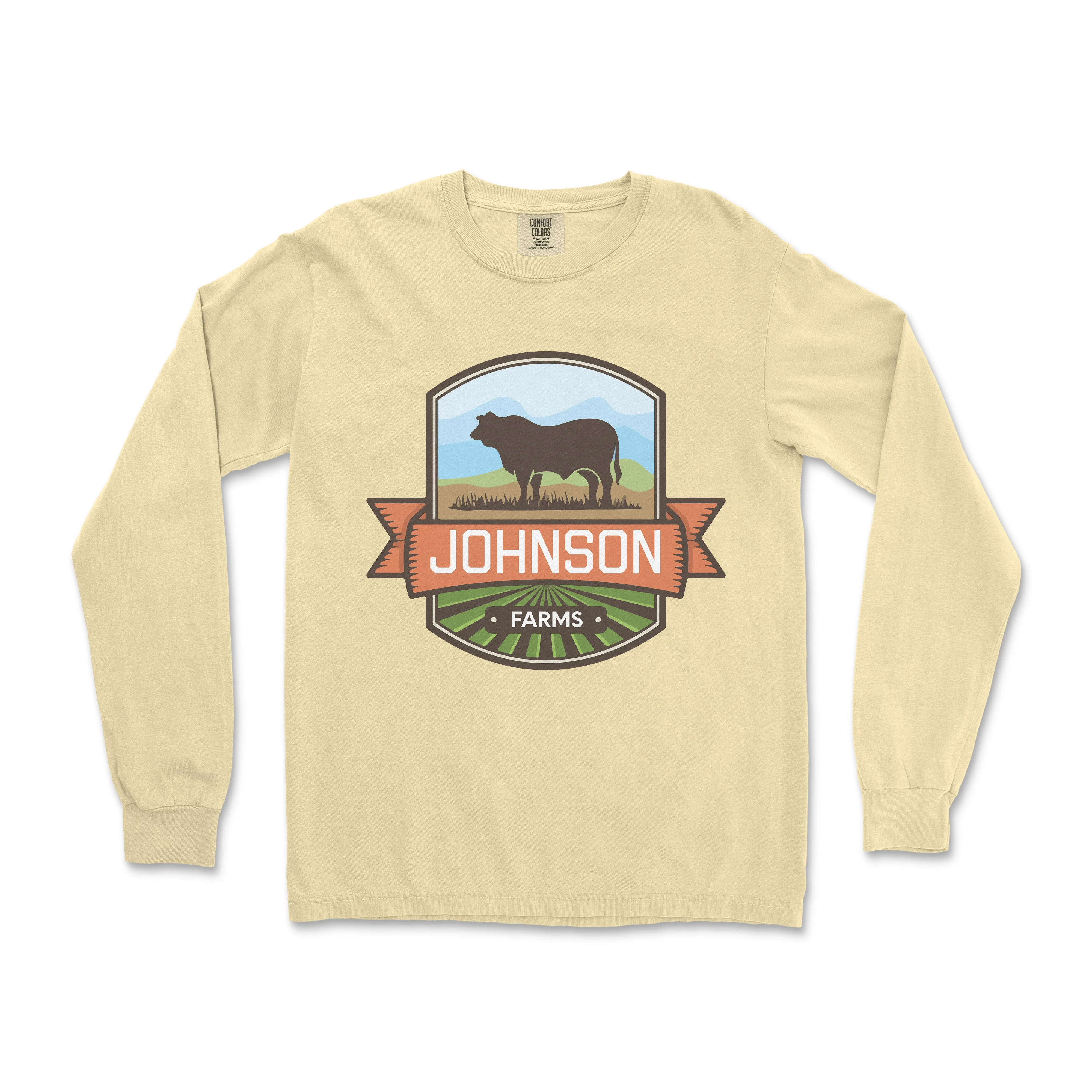 CATTLE FARM CUSTOM LONG SLEEVE SHIRT C1