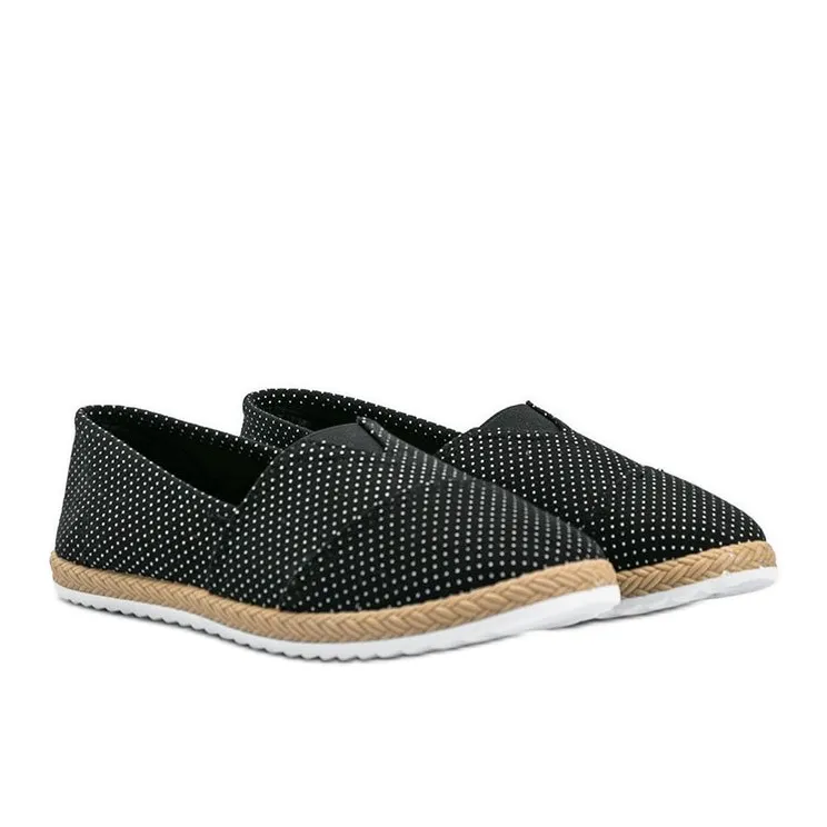 Celine black polka dot sneakers