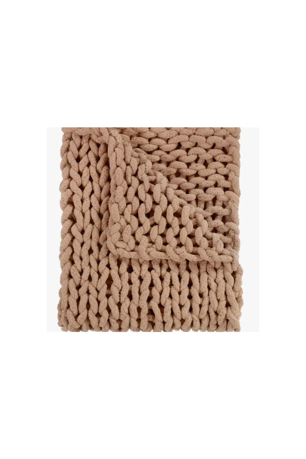 Chenille Chunky Knit Throws