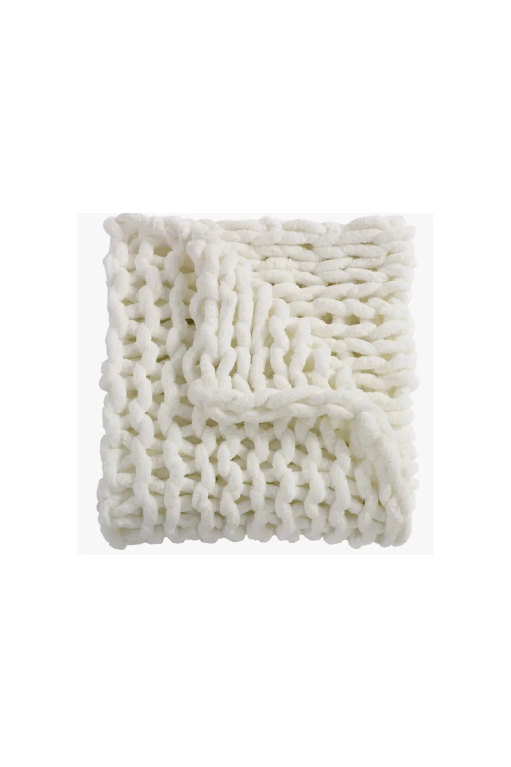 Chenille Chunky Knit Throws