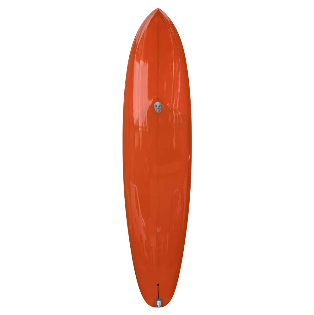 Christenson Flat Tracker 2.0 Surfboard (Burnt Orange) - 7'6