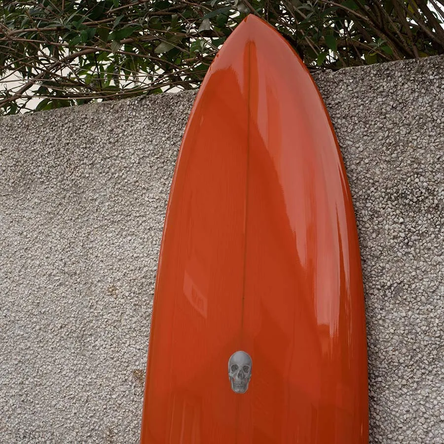 Christenson Flat Tracker 2.0 Surfboard (Burnt Orange) - 7'6