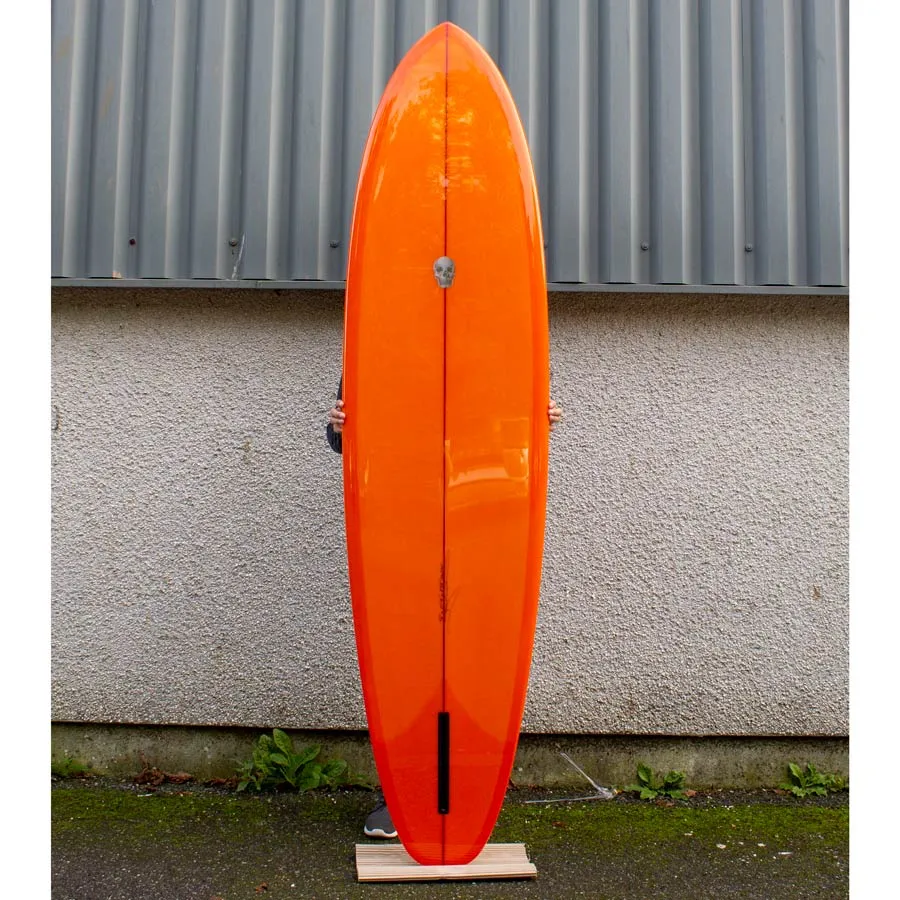 Christenson Flat Tracker 2.0 Surfboard Orange) - 7'6