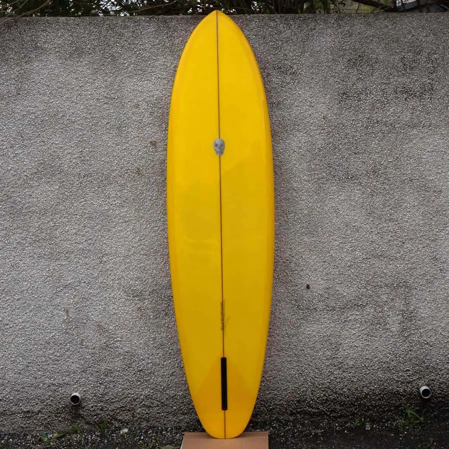 Christenson Flat Tracker 2.0 Surfboard (Yellow) - 7'2