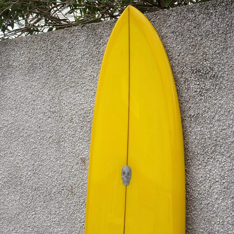 Christenson Flat Tracker 2.0 Surfboard (Yellow) - 7'2