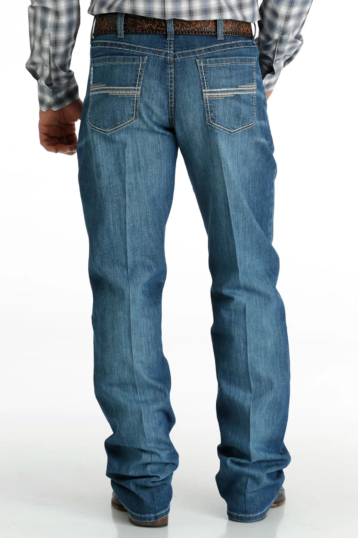 Cinch Men's Loose Fit White Label Denim Jeans