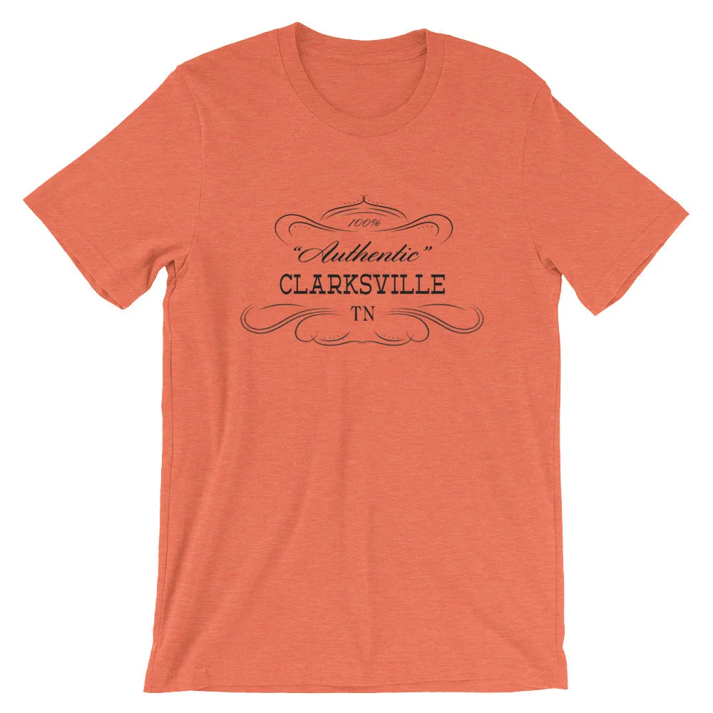 Clarksville Tennessee Short-Sleeve Unisex T-Shirt Authentic