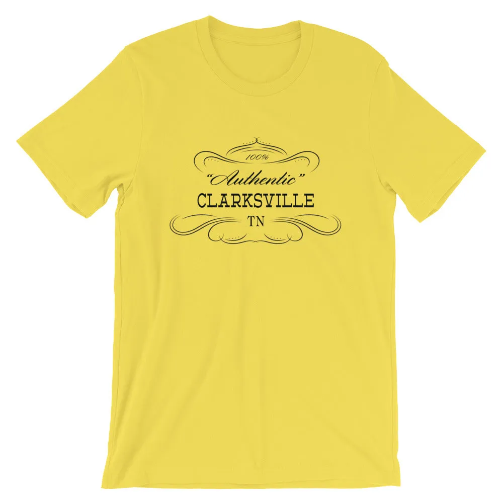 Clarksville Tennessee Short-Sleeve Unisex T-Shirt Authentic