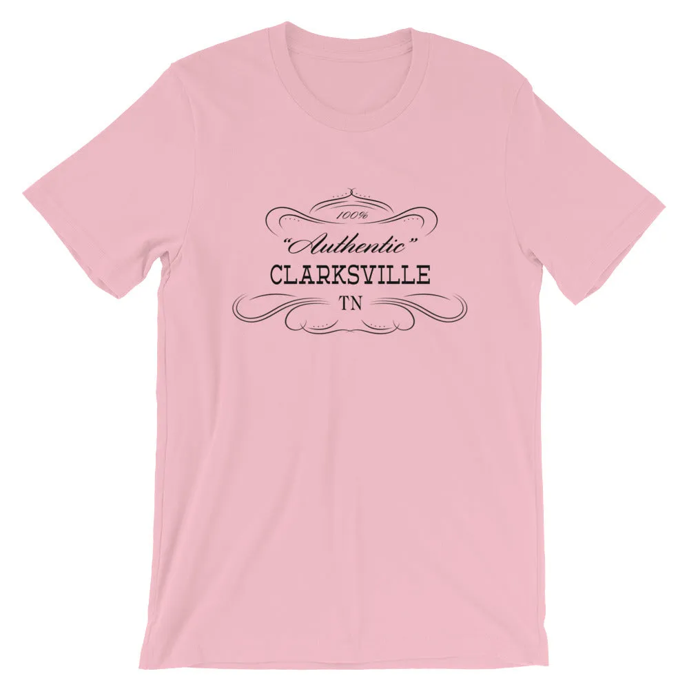 Clarksville Tennessee Short-Sleeve Unisex T-Shirt Authentic