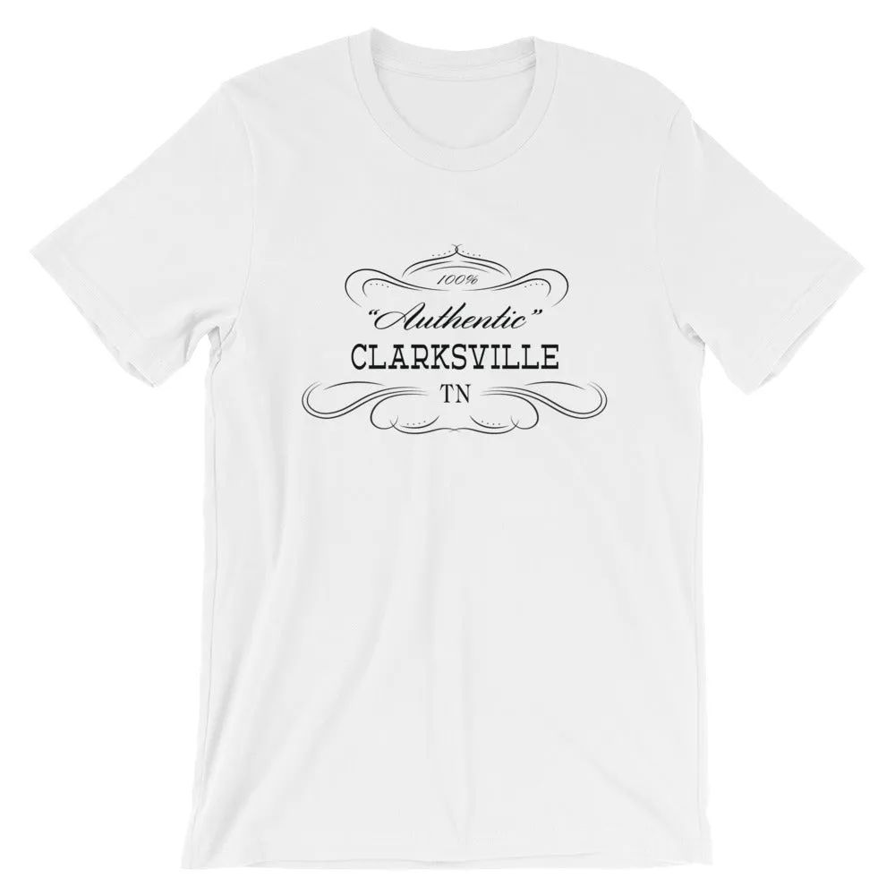 Clarksville Tennessee Short-Sleeve Unisex T-Shirt Authentic