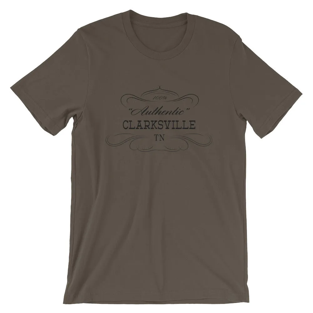 Clarksville Tennessee Short-Sleeve Unisex T-Shirt Authentic