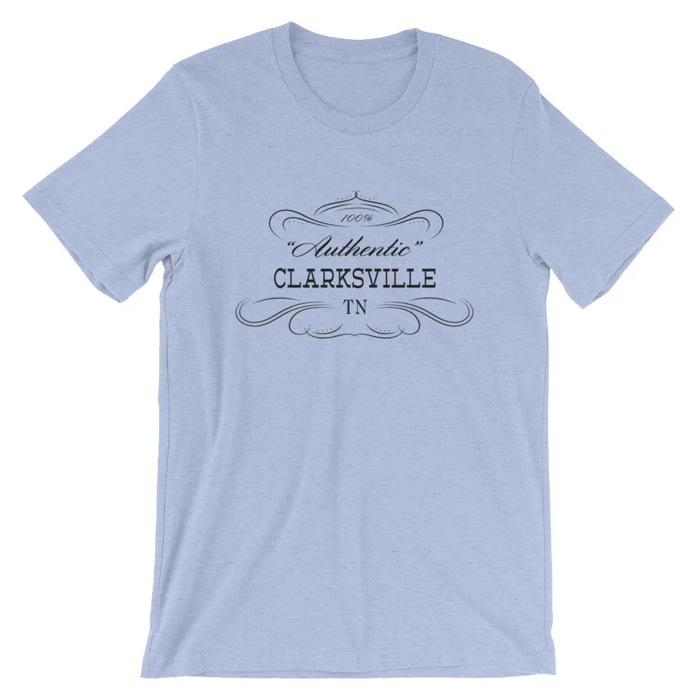 Clarksville Tennessee Short-Sleeve Unisex T-Shirt Authentic