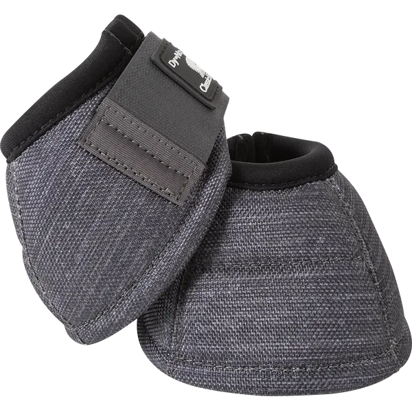 Classic Equine DyNo Turn Bell Boot-Charcoal