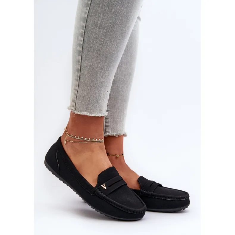 Classic Women's Moccasins Black Iramarie