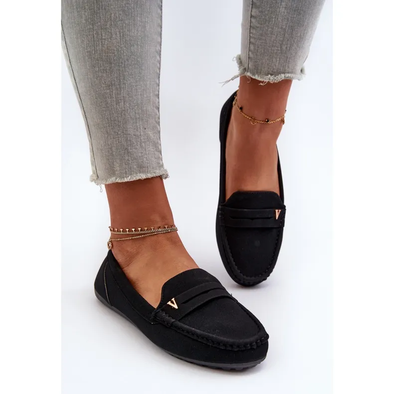 Classic Women's Moccasins Black Iramarie