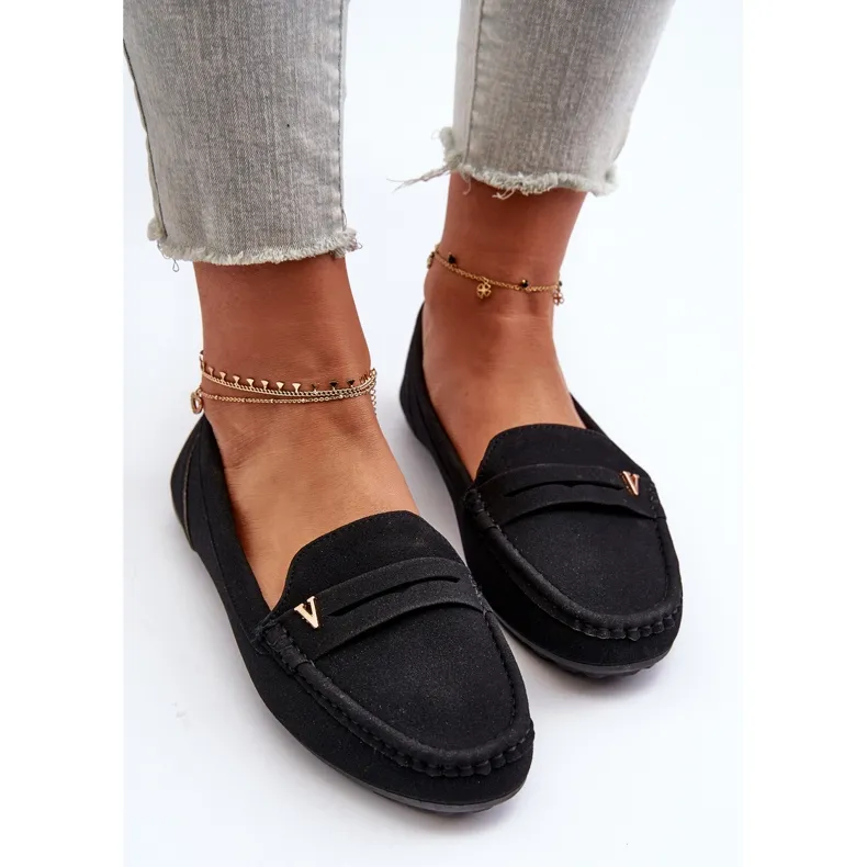 Classic Women's Moccasins Black Iramarie