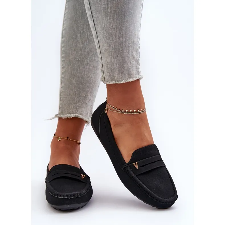 Classic Women's Moccasins Black Iramarie