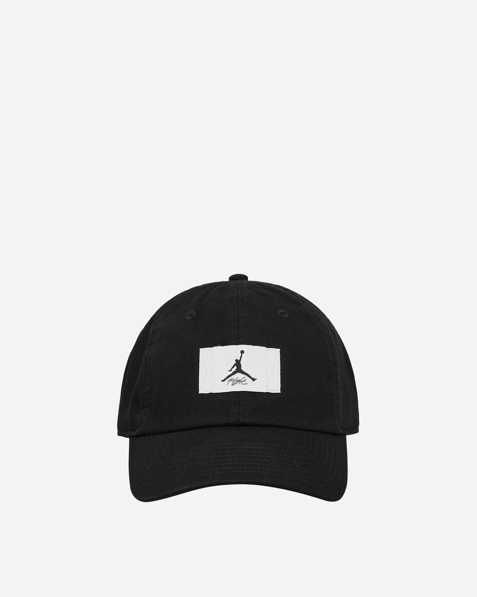 Club Logo Patch Hat Black