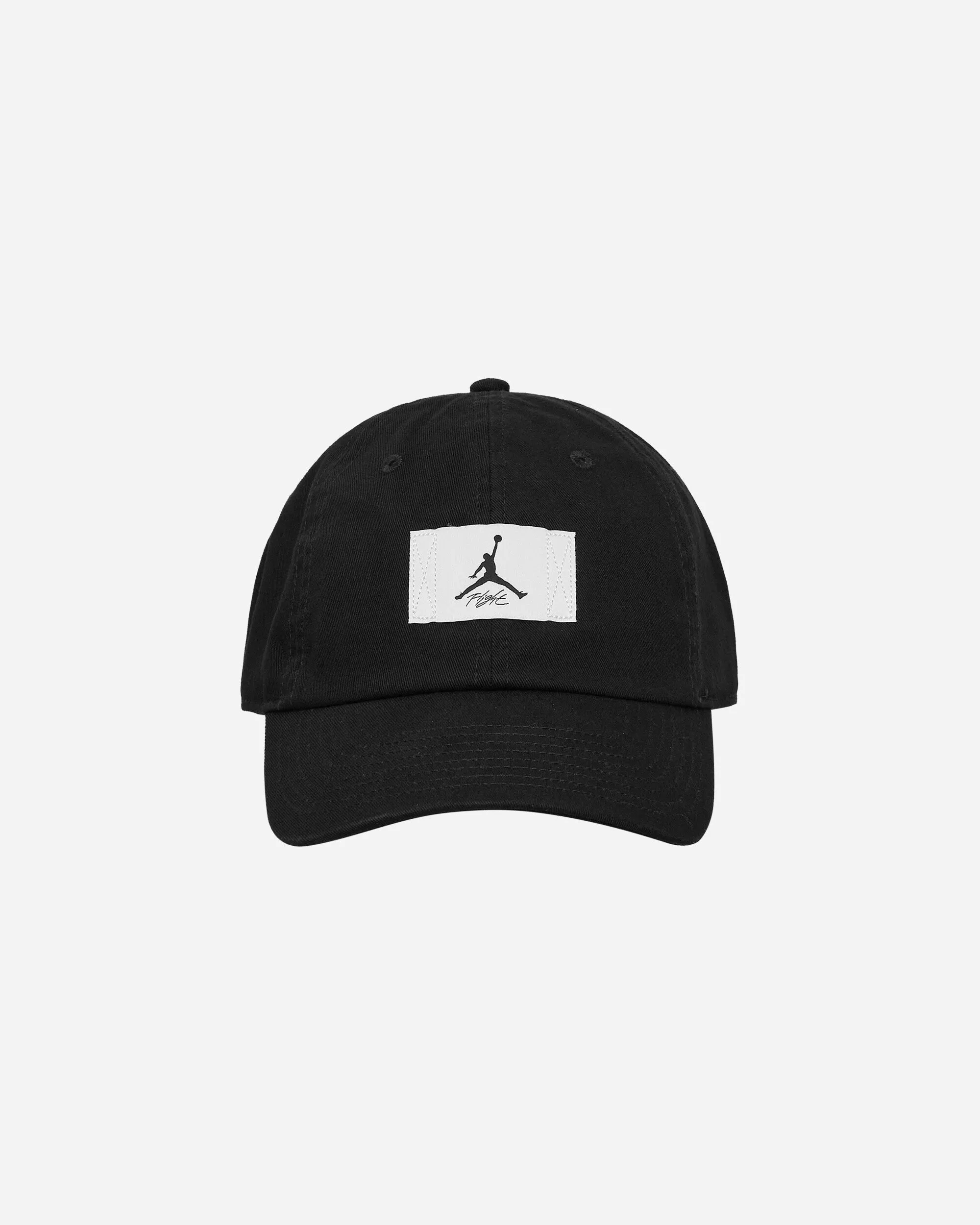 Club Logo Patch Hat Black