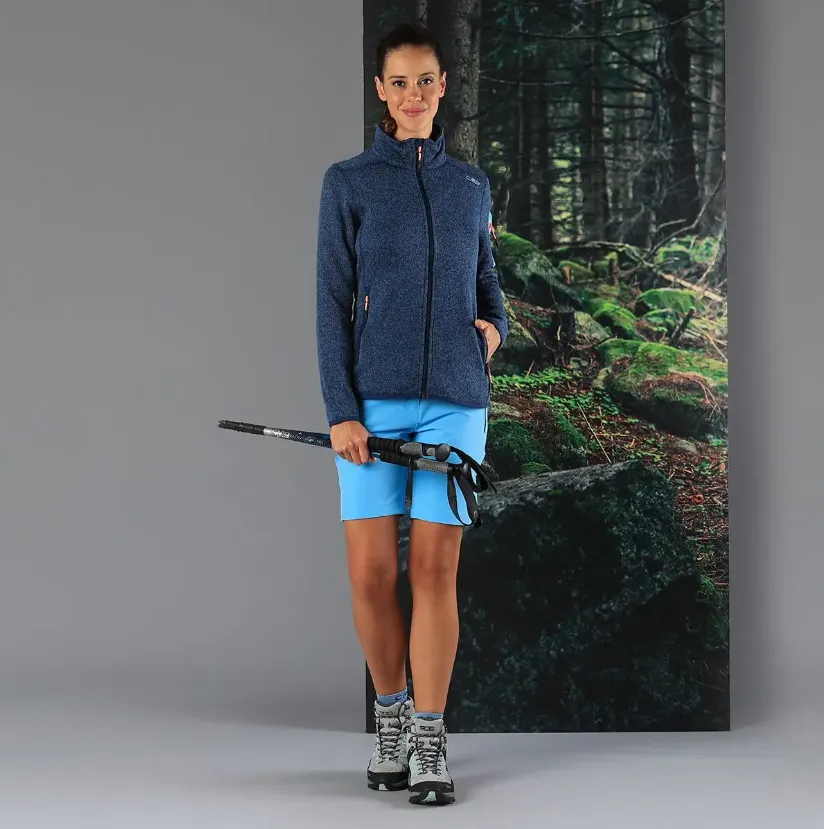 Knit-Tech Mèlange Pile for Trekking Women