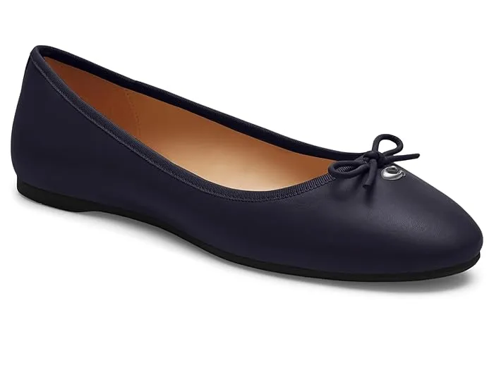 COACH Abigail Leather Ballet Flat