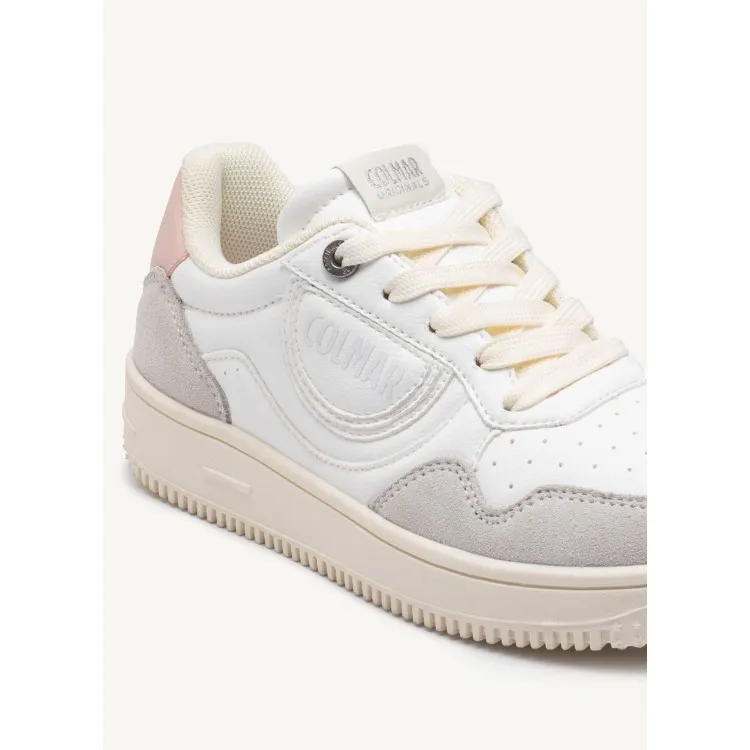 COLMAR AUSTIN LOOK Y12 Women's White Sneakers