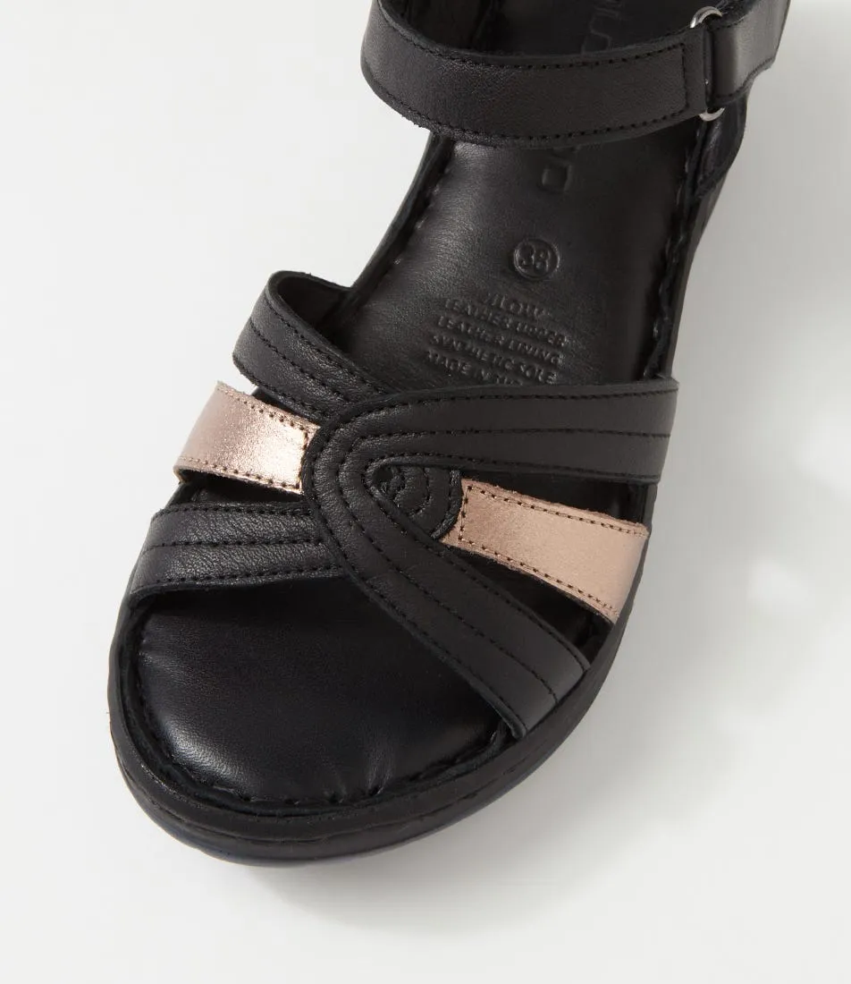 COLORADO Jilow Black Multi Sandals