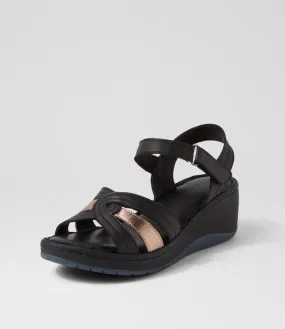 COLORADO Jilow Black Multi Sandals