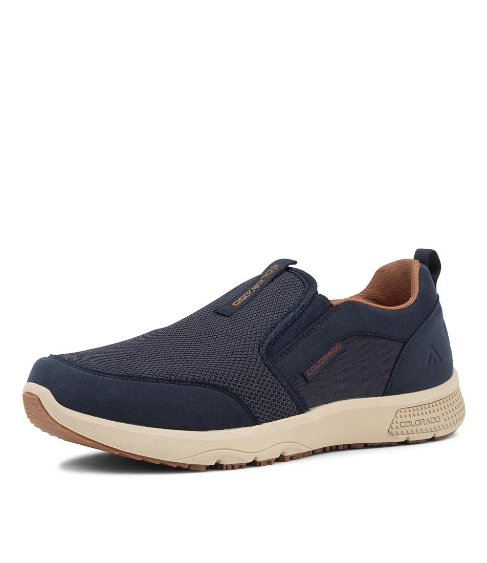 COLORADO Saka Navy Fabric Sneakers