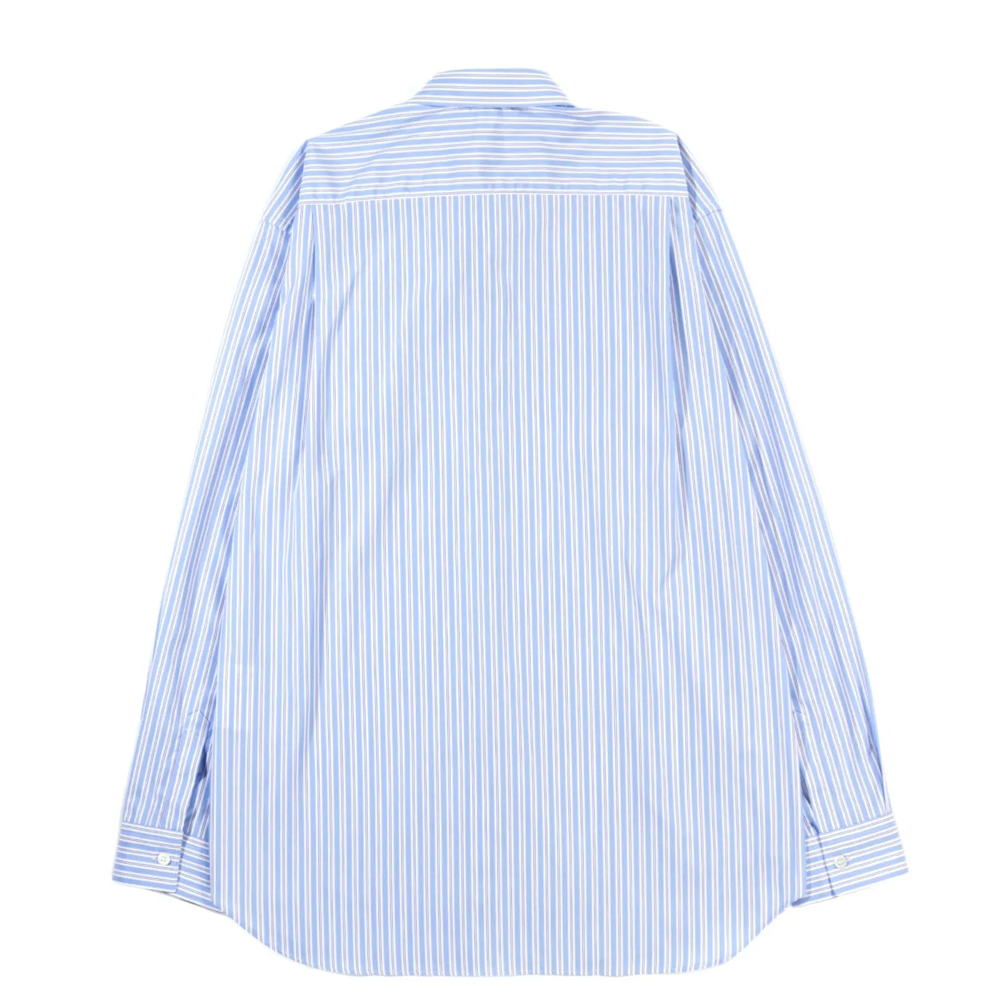 COMME DES GARCONS B125 NARROW LIGHT BLUE STRIPE SHIRT