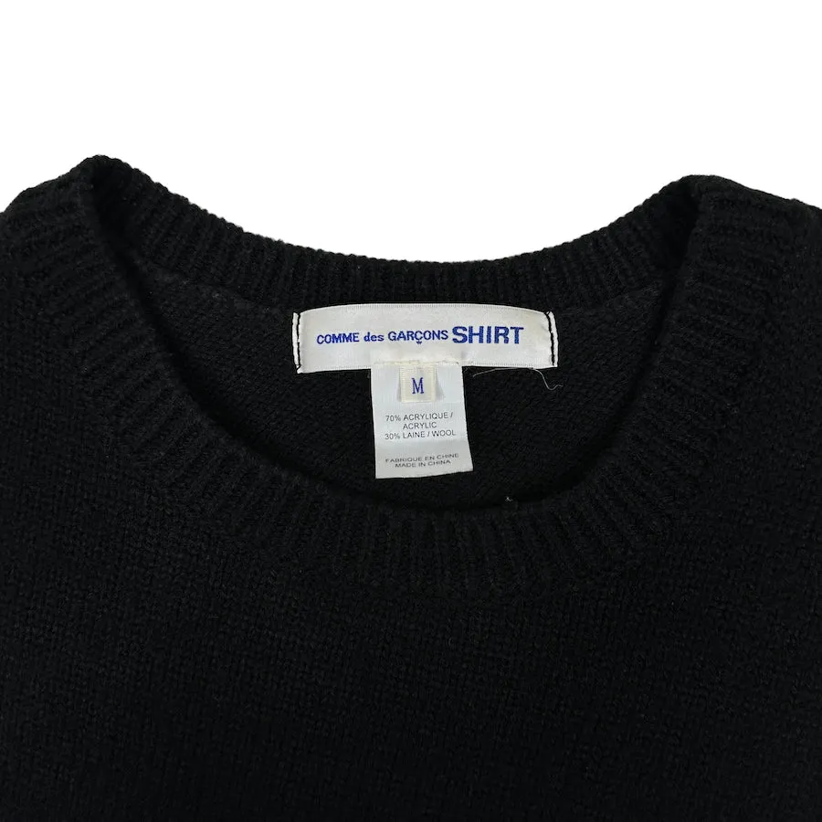 COMME DES GARCONS KNIT BLACK