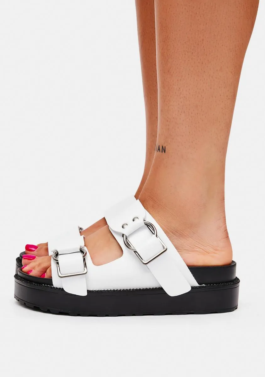 Cool Slice Of Paradise Slide Sandals-