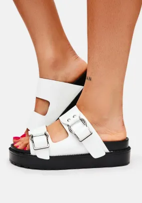 Cool Slice Of Paradise Slide Sandals-