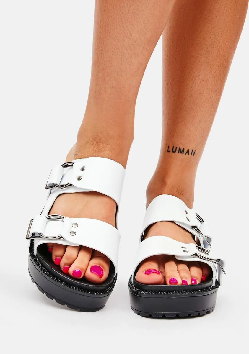 Cool Slice Of Paradise Slide Sandals-