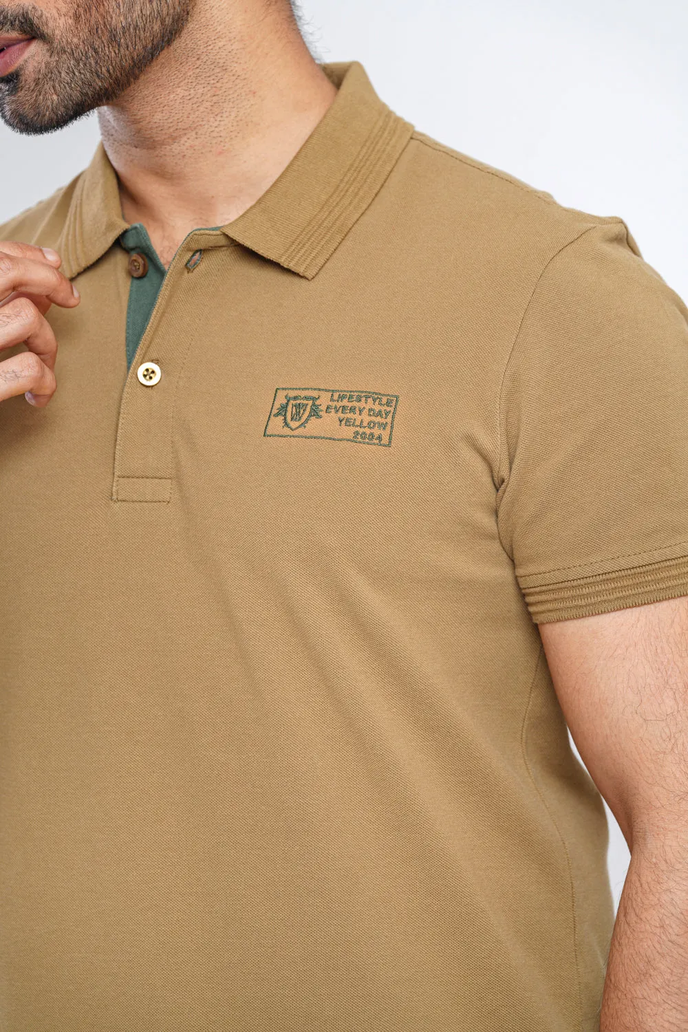 Cotton Pique Polo Shirt