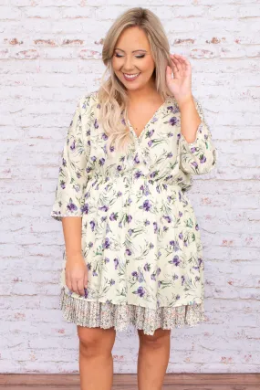 Cream Connected Dress