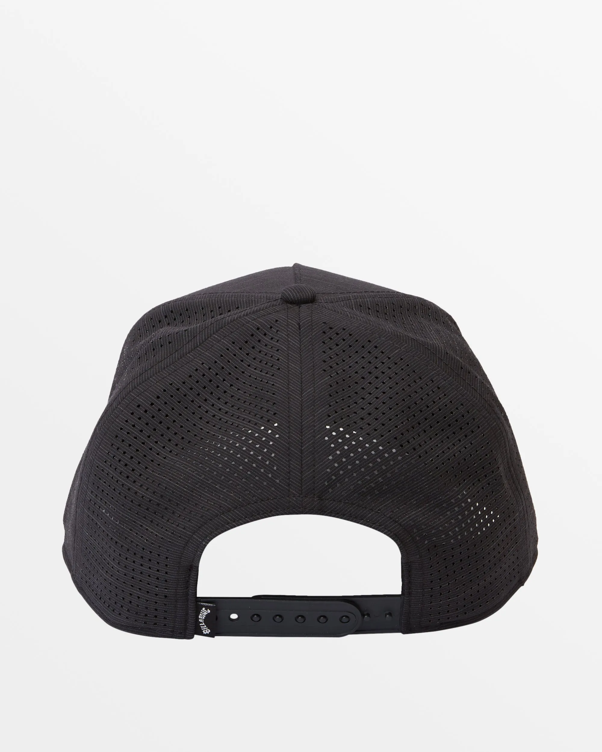 Crossfire Snapback Hat - Black Slub