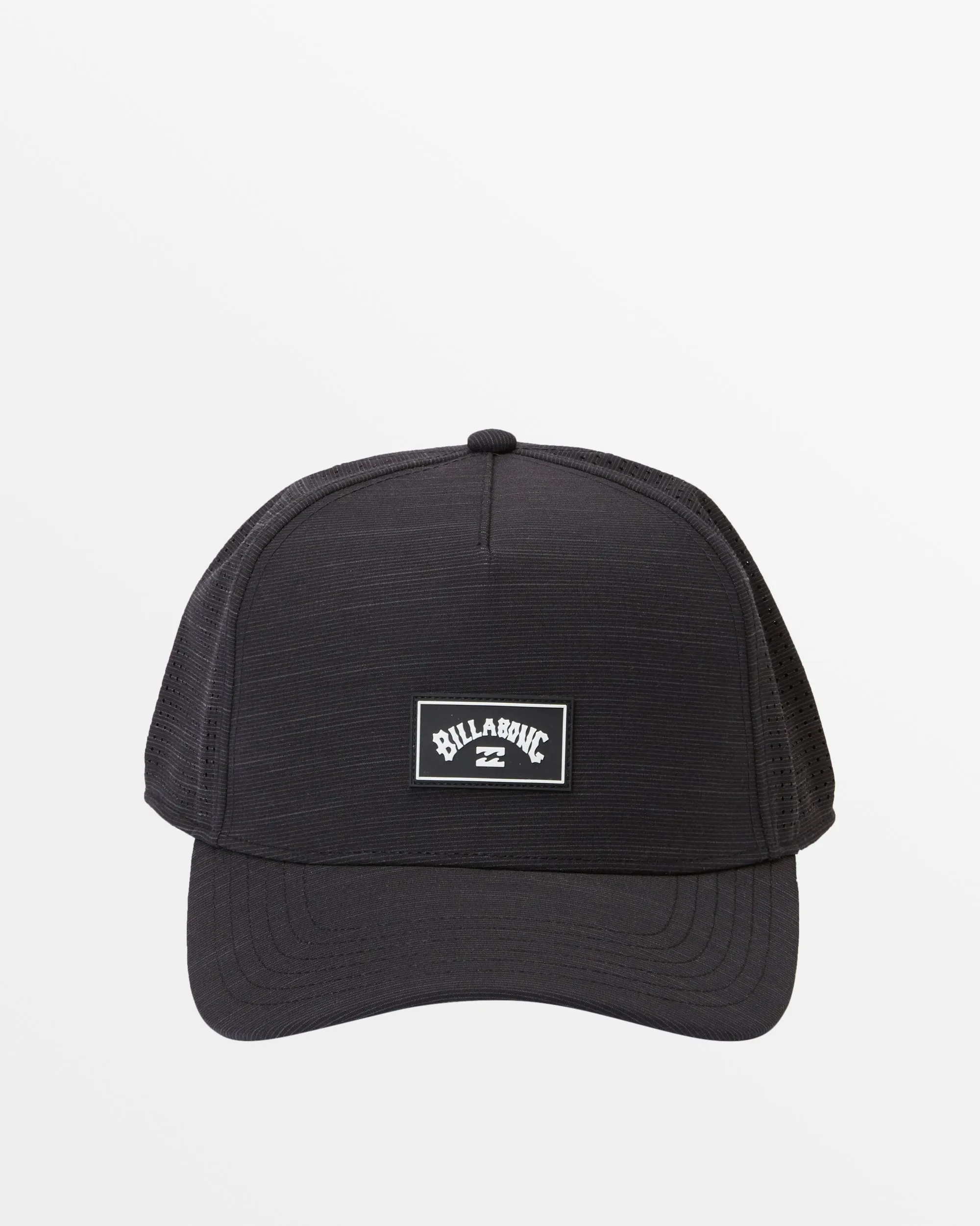 Crossfire Snapback Hat - Black Slub