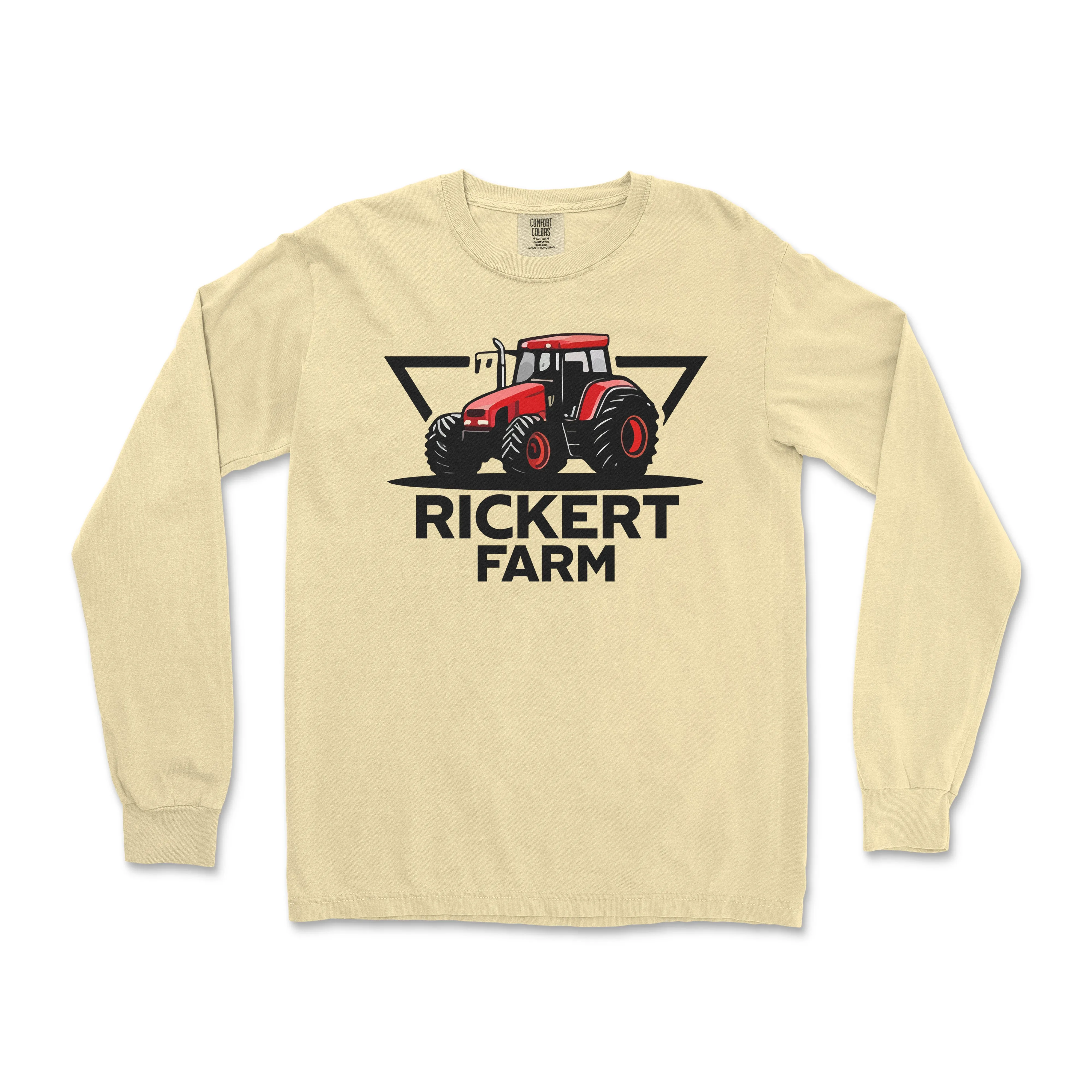 CUSTOM FARM TRACTOR LONG SLEEVE SHIRT F3