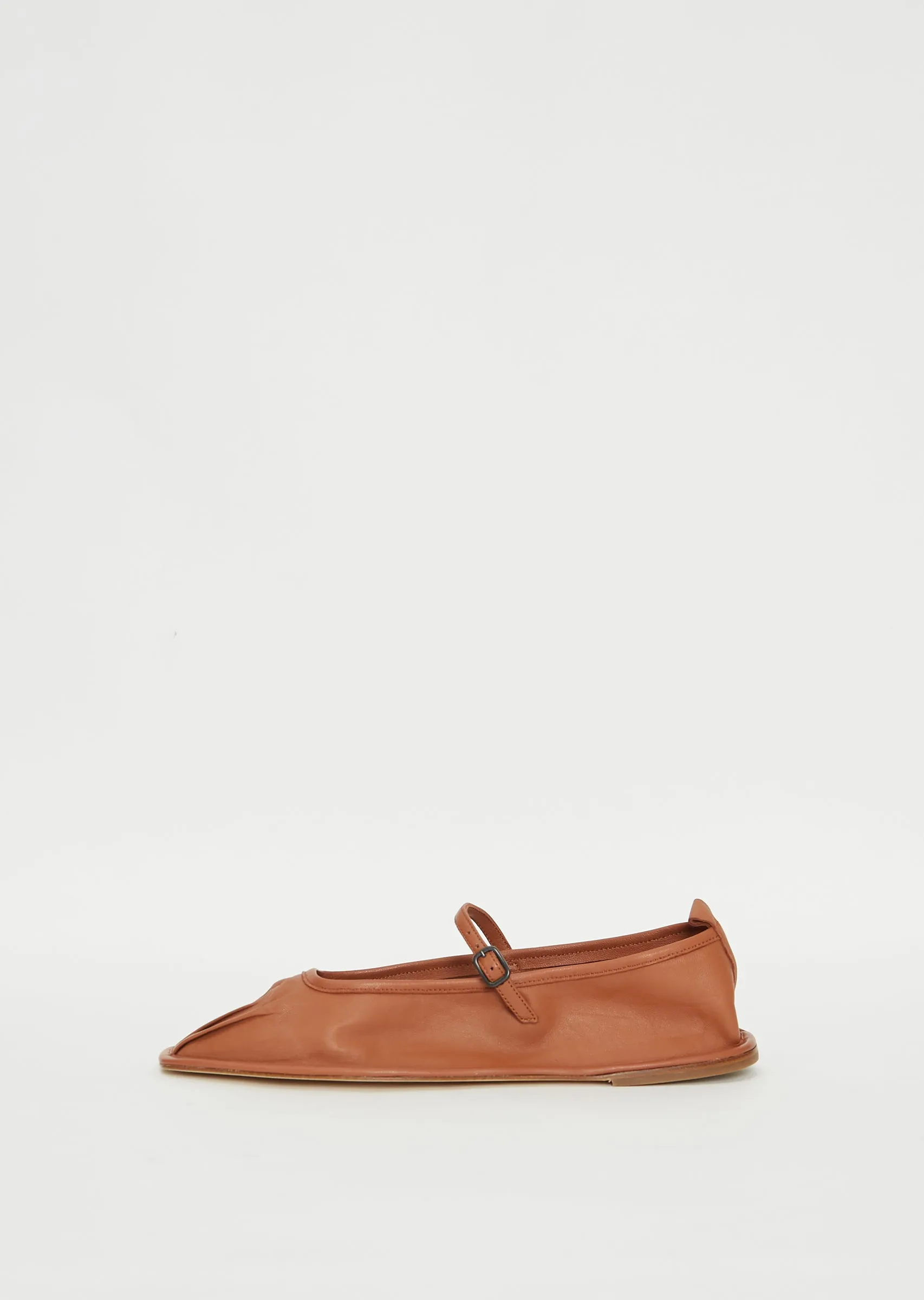 Dansa Ballet Flat — Chestnut