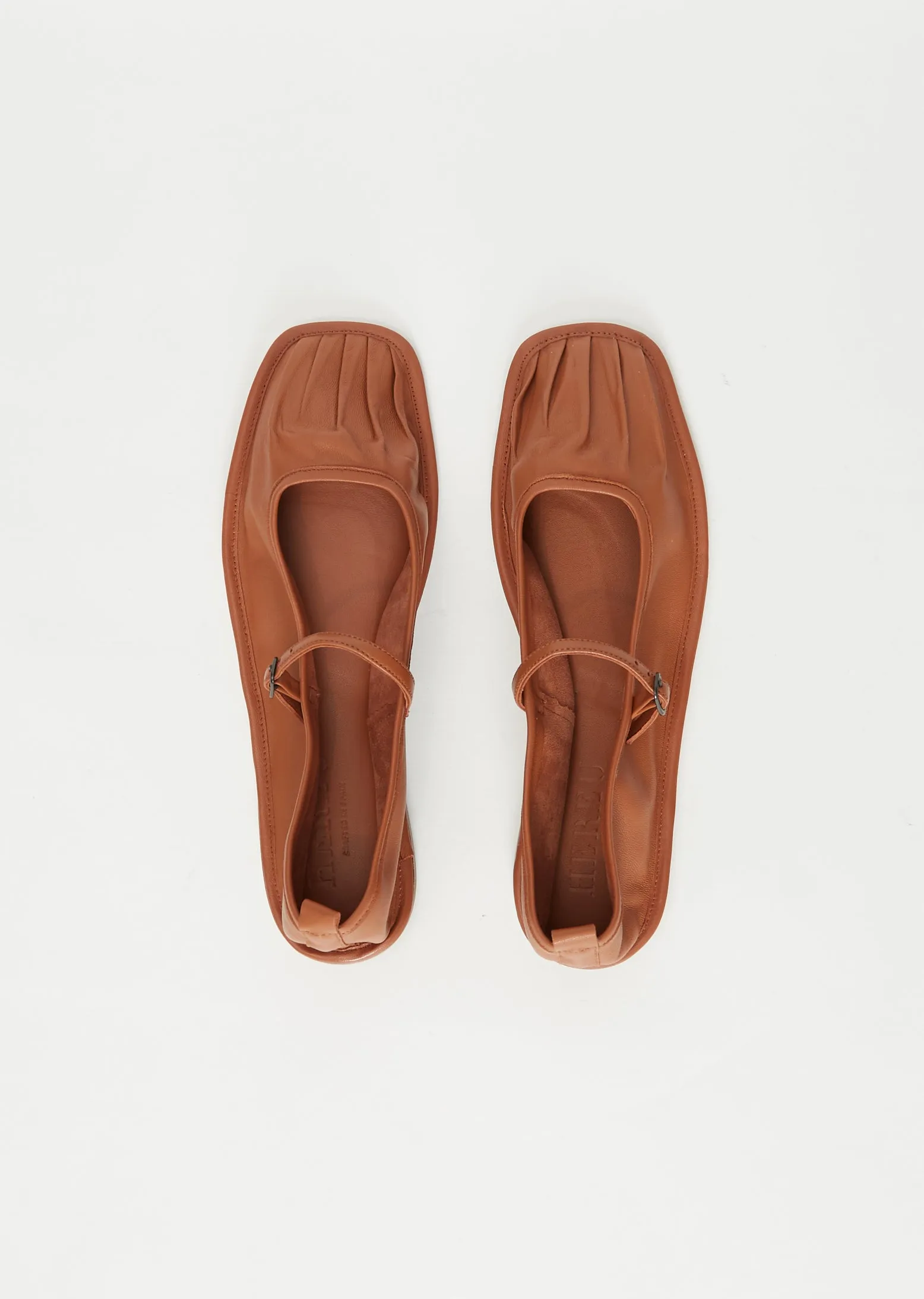 Dansa Ballet Flat — Chestnut